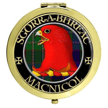 Macnicol Scottish Clan Crest Compact Mirror