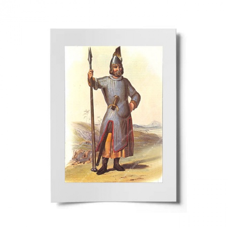 Macphee (Ancient) Scottish Clansman Ready to Frame Print