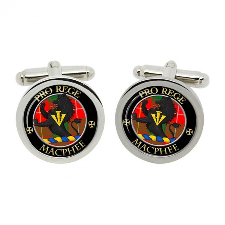 Macphee (Modern) Scottish Clan Crest Cufflinks