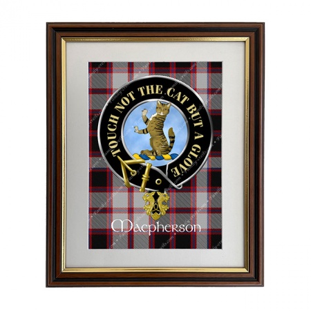 Macpherson Scottish Clan Crest Framed Print