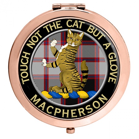Macpherson Scottish Clan Crest Compact Mirror