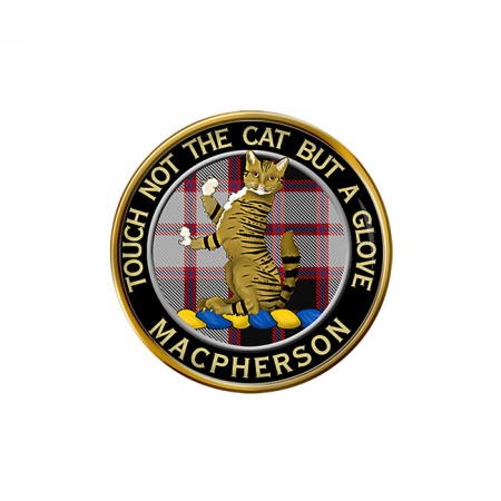 Macpherson Scottish Clan Crest Pin Badge