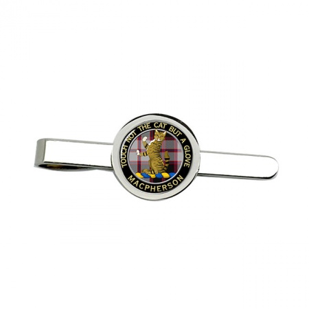 Macpherson Scottish Clan Crest Tie Clip