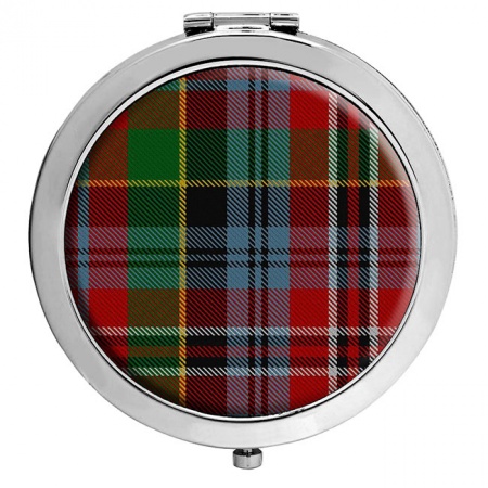 Macpherson Scottish Tartan Compact Mirror