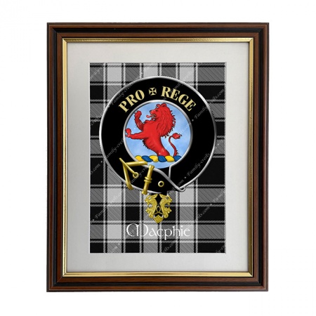 Macphie (Ancient Scottish Clan Crest Framed Print
