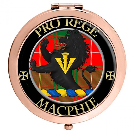 Macphie (Modern) Scottish Clan Crest Compact Mirror