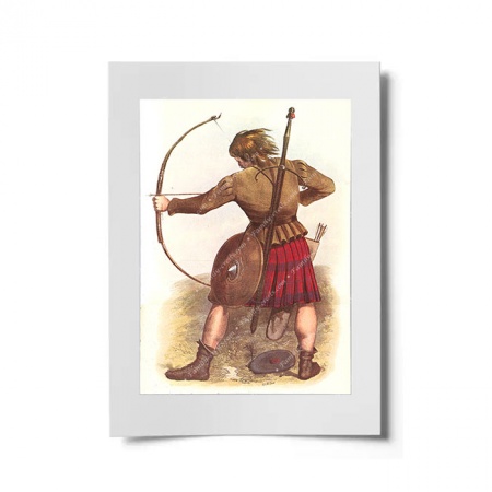 Macquarrie Scottish Clansman Ready to Frame Print