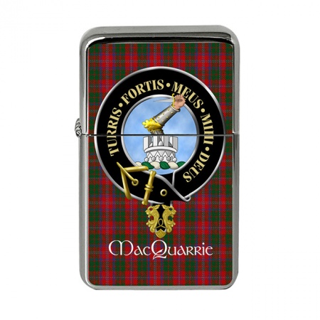 Macquarrie Scottish Clan Crest Flip Top Lighter