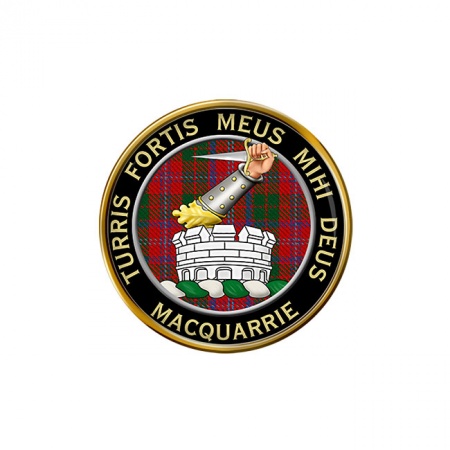 Macquarrie Scottish Clan Crest Pin Badge