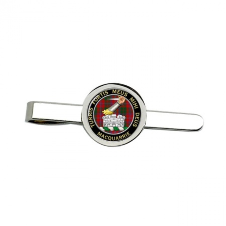 Macquarrie Scottish Clan Crest Tie Clip