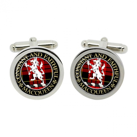 Macqueen Scottish Clan Crest Cufflinks