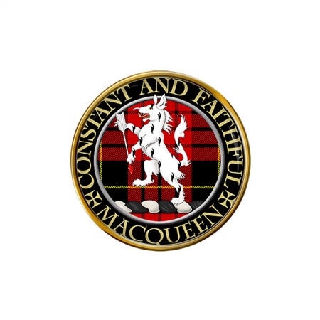Macqueen Scottish Clan Crest Pin Badge