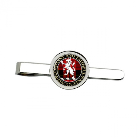 Macqueen Scottish Clan Crest Tie Clip