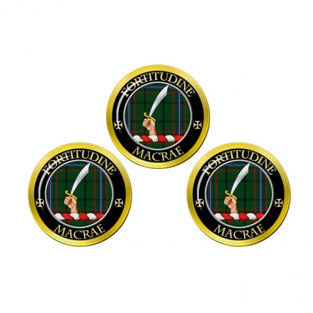 Macrae Scottish Clan Crest Golf Ball Markers