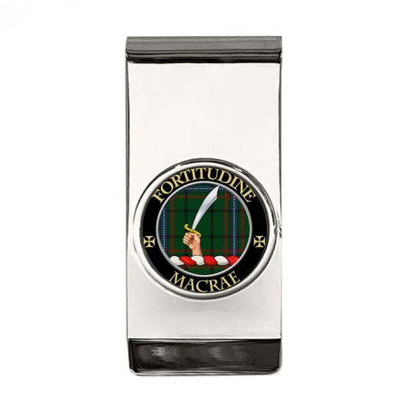 Macrae Scottish Clan Crest Money Clip