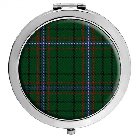 Macrae Scottish Tartan Compact Mirror