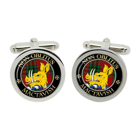 MacTavish Scottish Clan Crest Cufflinks