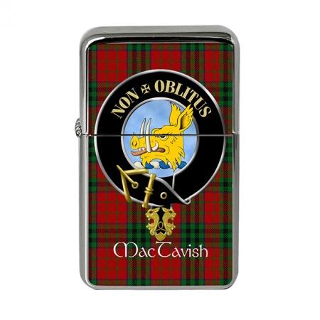 MacTavish Scottish Clan Crest Flip Top Lighter