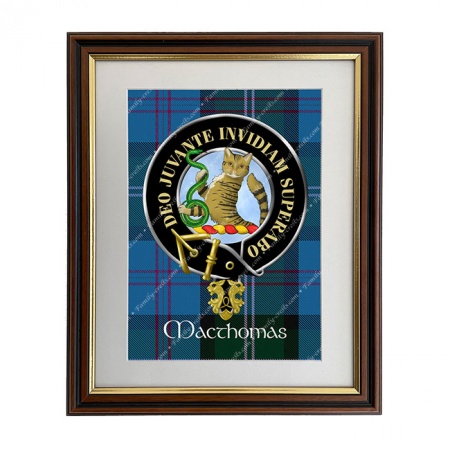 MacThomas Scottish Clan Crest Framed Print