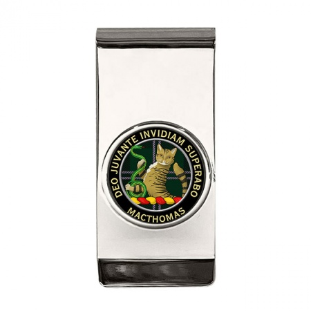 MacThomas Scottish Clan Crest Money Clip