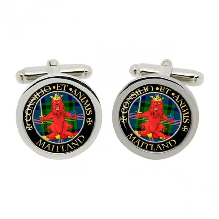 Maitland Scottish Clan Crest Cufflinks