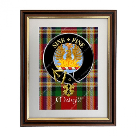Makgill Scottish Clan Crest Framed Print