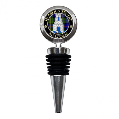 Malcolm Scottish Clan Crest Bottle Stopper