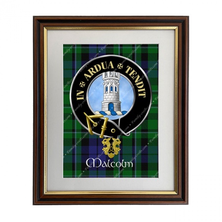 Malcolm Scottish Clan Crest Framed Print
