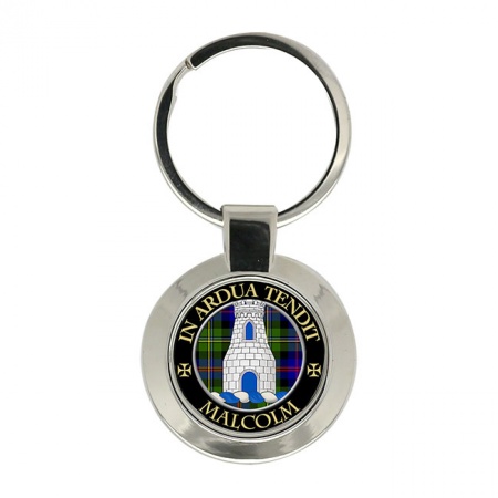 Malcolm Scottish Clan Crest Key Ring