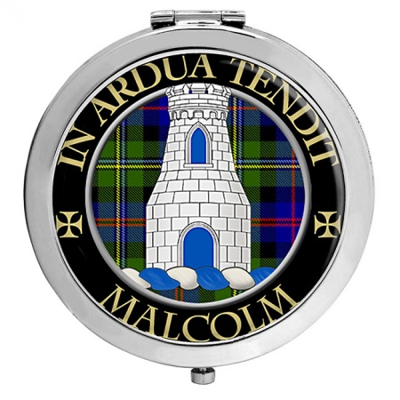 Malcolm Scottish Clan Crest Compact Mirror