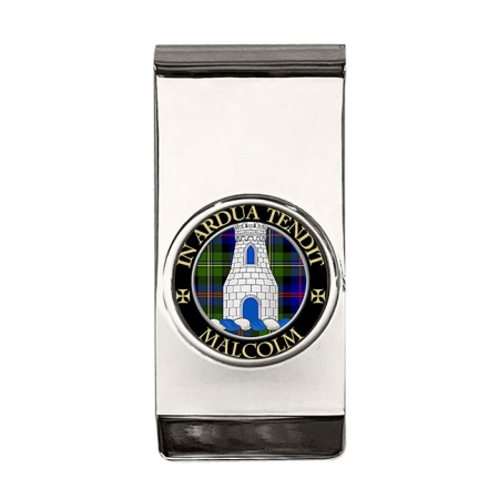 Malcolm Scottish Clan Crest Money Clip