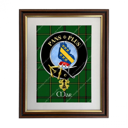 Mar Scottish Clan Crest Framed Print