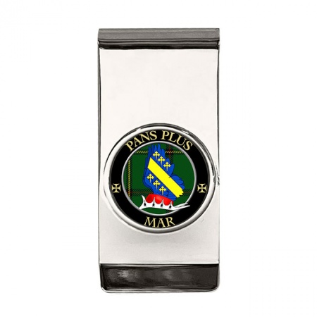 Mar Scottish Clan Crest Money Clip