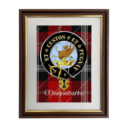 Marjoribanks Scottish Clan Crest Framed Print