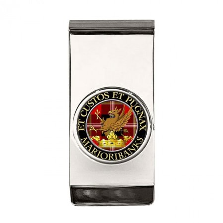 Marjoribanks Scottish Clan Crest Money Clip