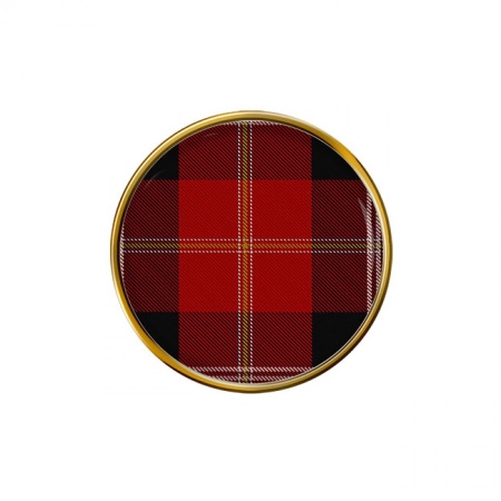 Marjoribanks Scottish Tartan Pin Badge