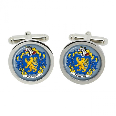 Martin (France) Coat of Arms Cufflinks