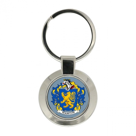 Martin (France) Coat of Arms Key Ring
