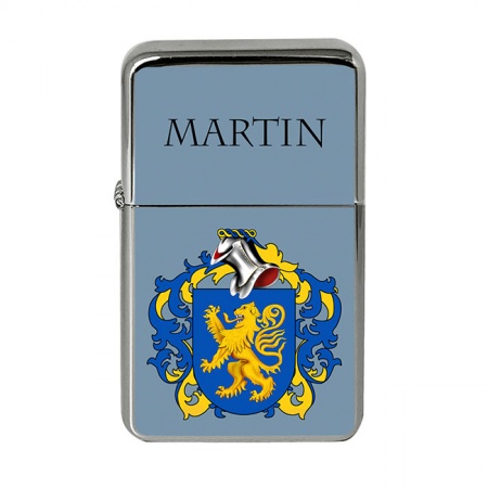 Martin (France) Coat of Arms Flip Top Lighter