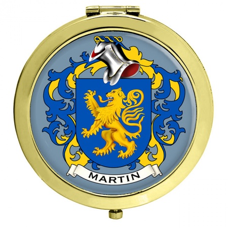 Martin (France) Coat of Arms Compact Mirror