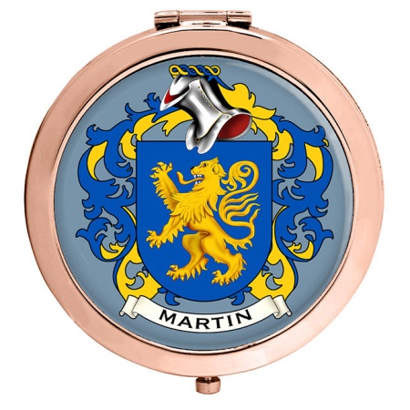 Martin (France) Coat of Arms Compact Mirror