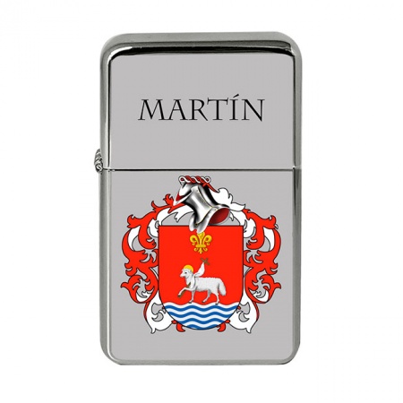 Martin (Spain) Coat of Arms Flip Top Lighter