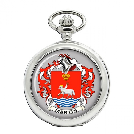 Martin (Spain) Coat of Arms Pocket Watch