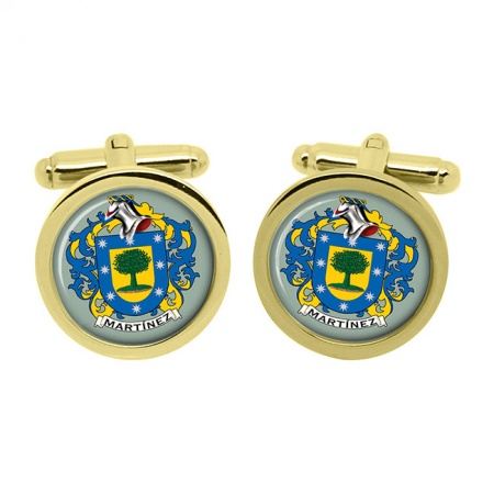 Martinez (Spain) Coat of Arms Cufflinks