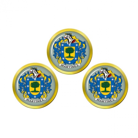 Martinez (Spain) Coat of Arms Golf Ball Markers