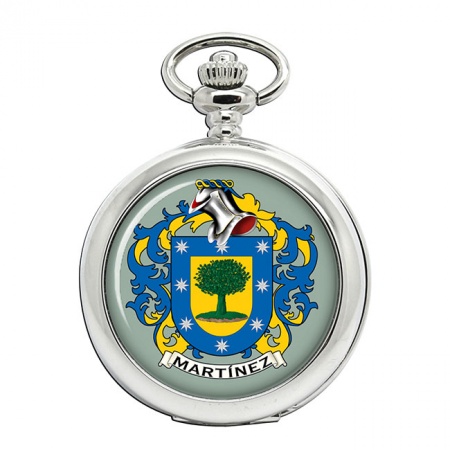 Martinez (Spain) Coat of Arms Pocket Watch