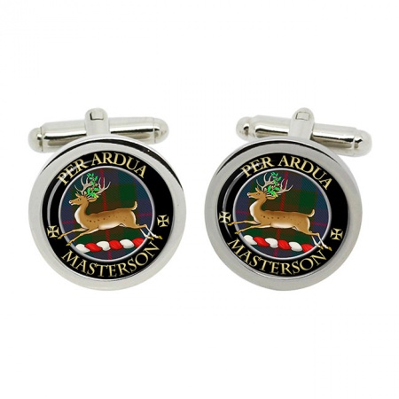 Masterson Scottish Clan Crest Cufflinks