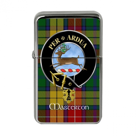 Masterton Scottish Clan Crest Flip Top Lighter