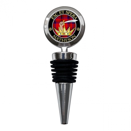 Matheson Scottish Clan Crest Bottle Stopper