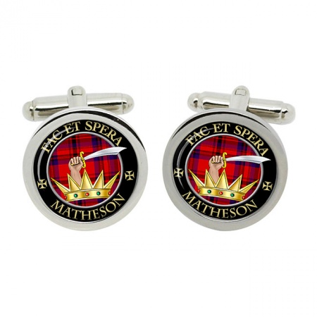 Matheson Scottish Clan Crest Cufflinks